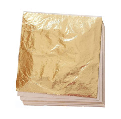 Gold Leaf Foil Sheets - Pack of 25