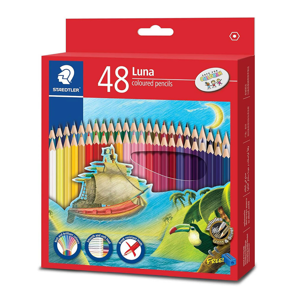 Staedtler Luna Colored Pencils - 48 Shades Set