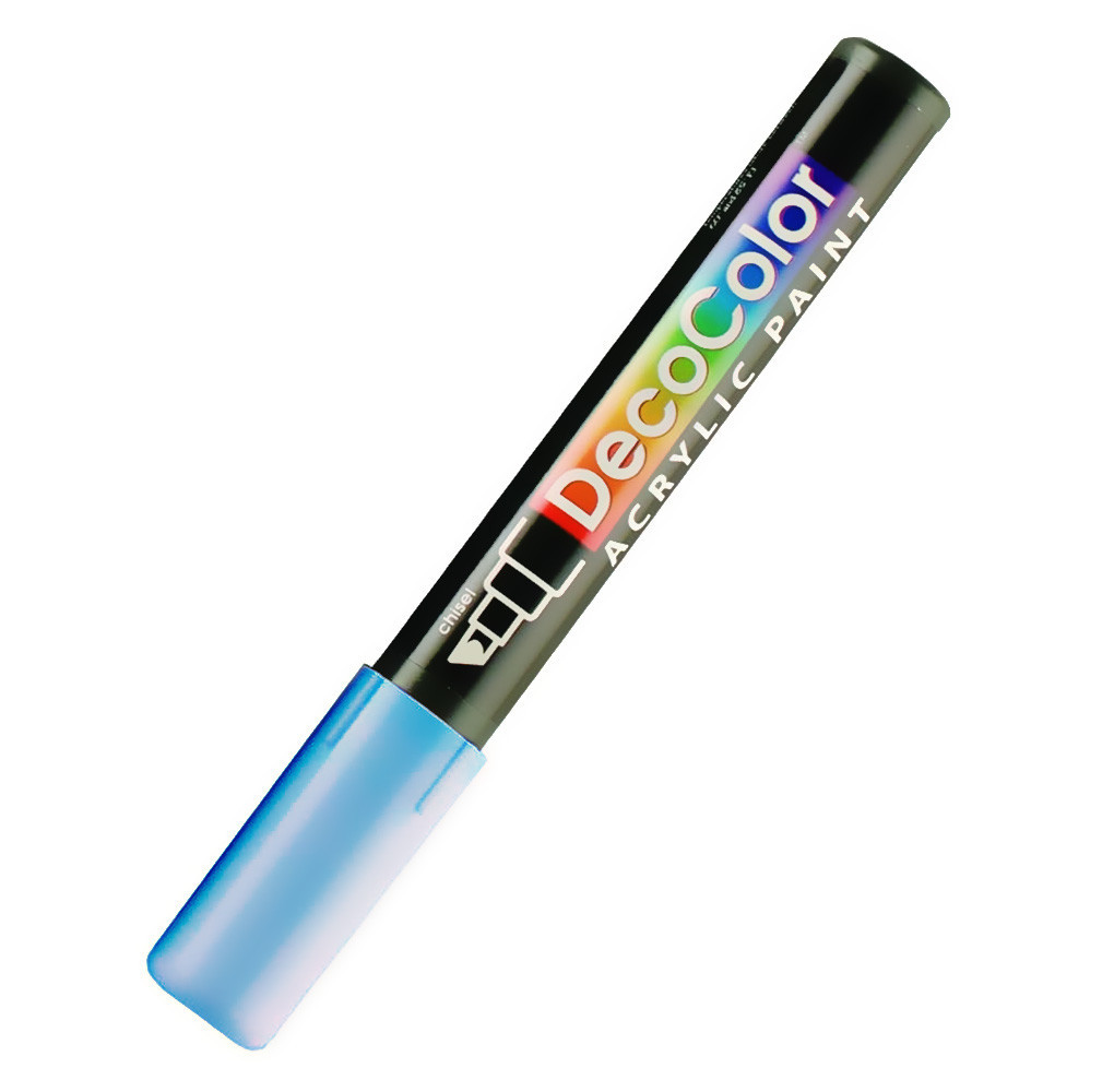 Marvy Uchida DecoColor Acrylic Paint Marker - Chisel Tip