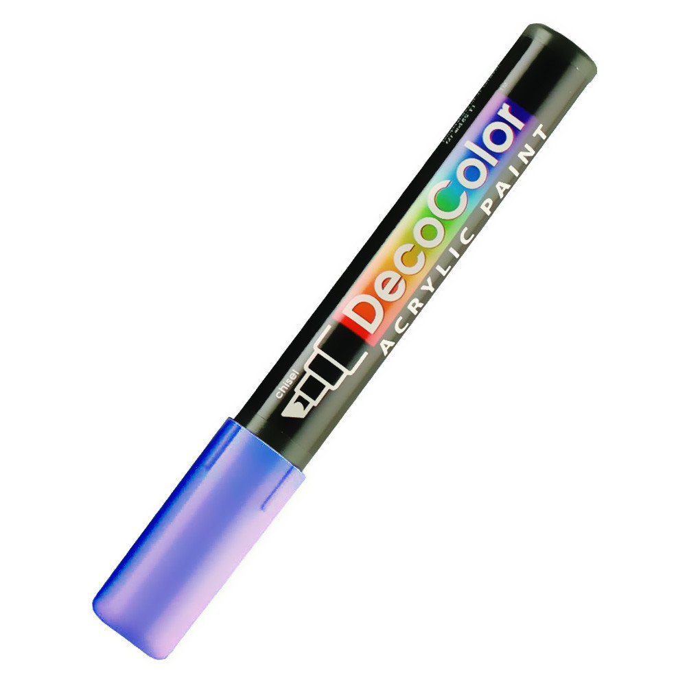 Marvy Uchida DecoColor Acrylic Paint Marker - Chisel Tip