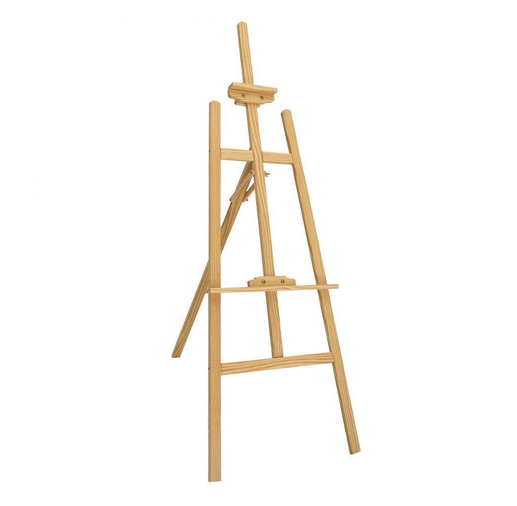 Wooden Easel Stand for Artists, Multipurpose, 6 ft.