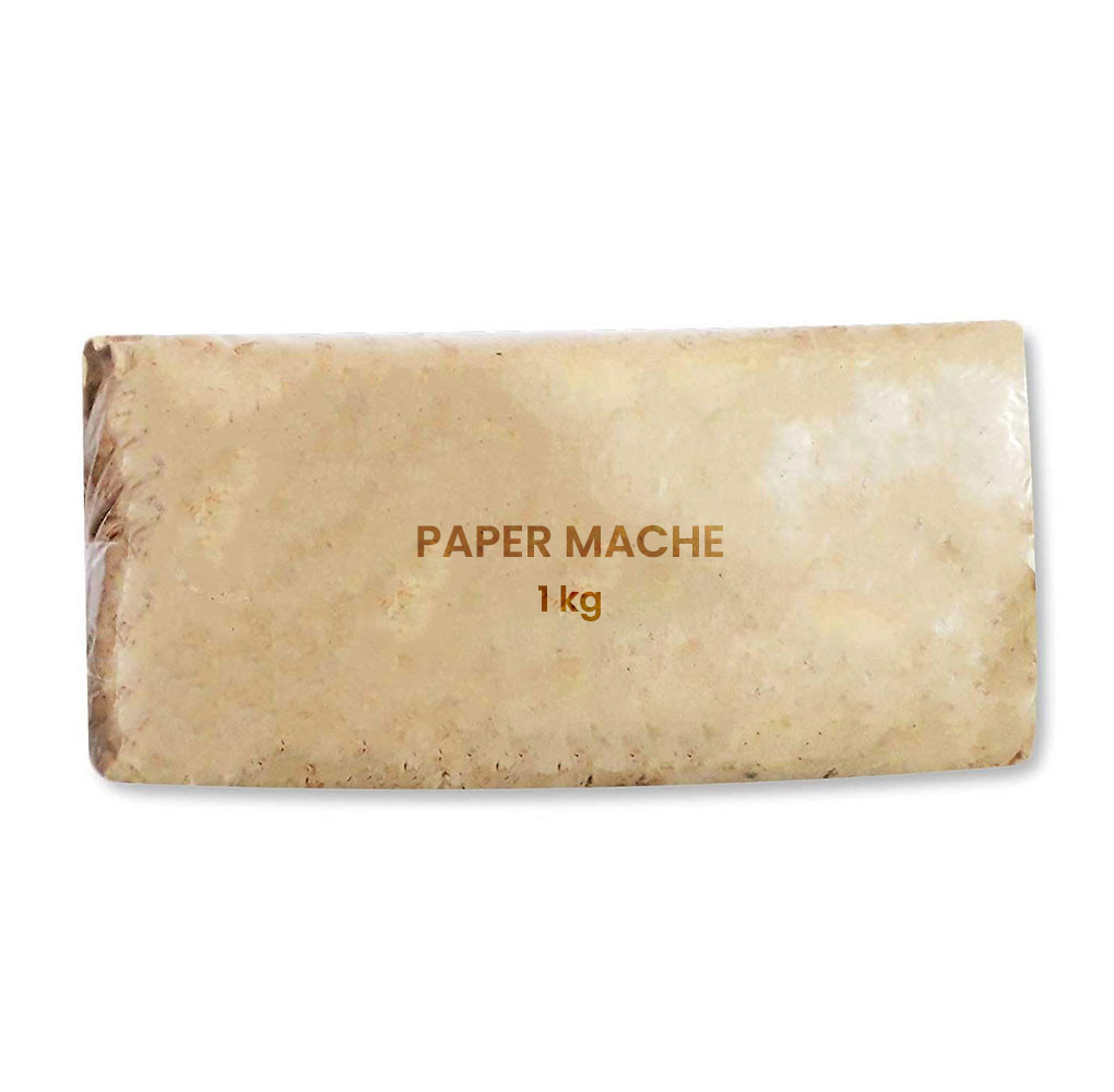 Paper Mache Clay, Handmade, 1 kg